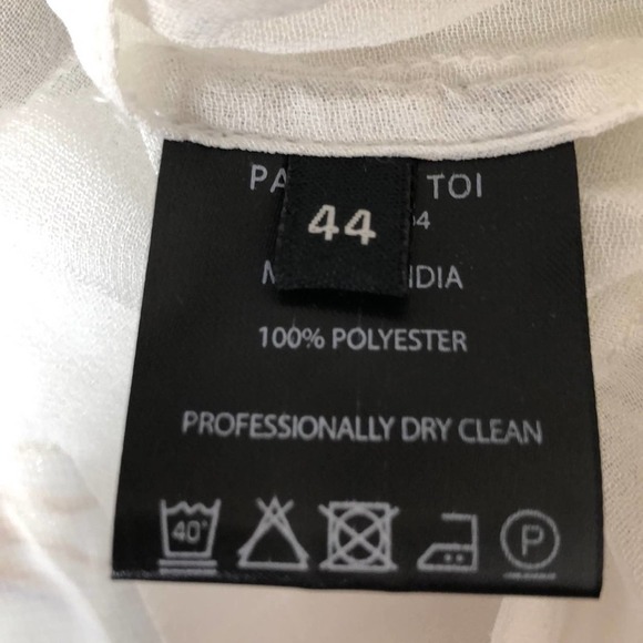 NWT Dodo Bar Or Vitti Floral Print Embellished Dress SZ 8 44 - Picture 11 of 12